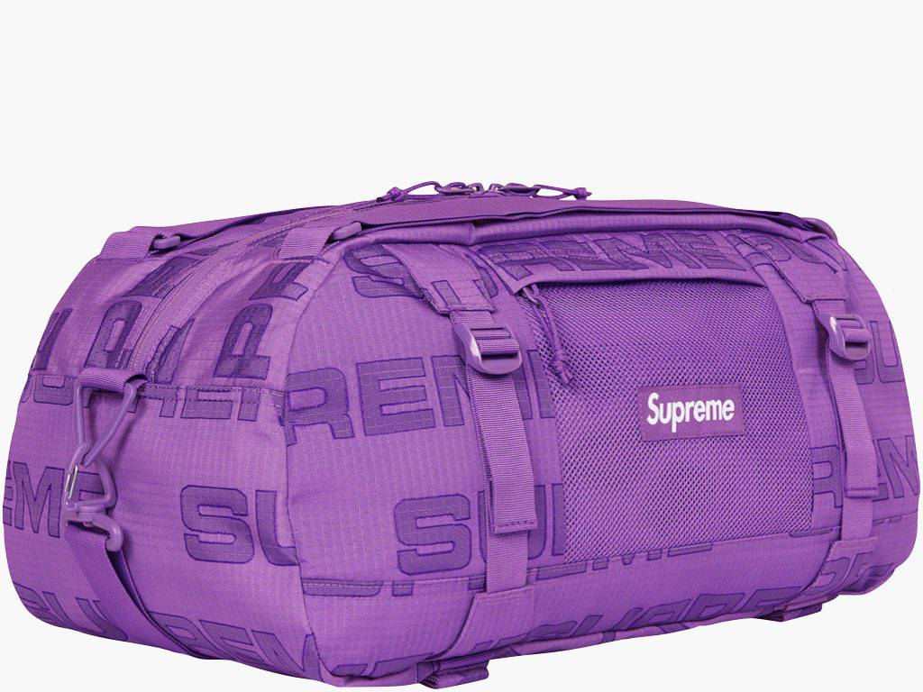 Supreme Duffle Bag FW21 Purple | Hype Clothinga