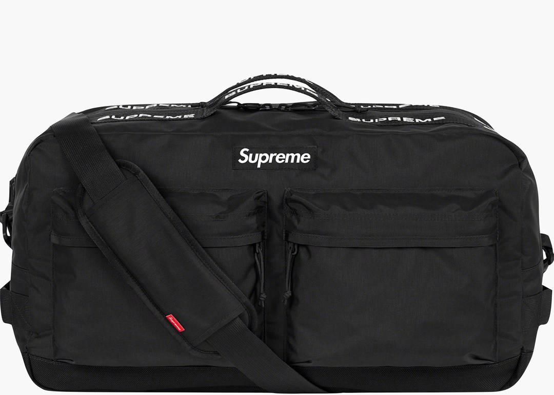 Supreme Duffle Bag (FW22) Black | Hype Clothinga