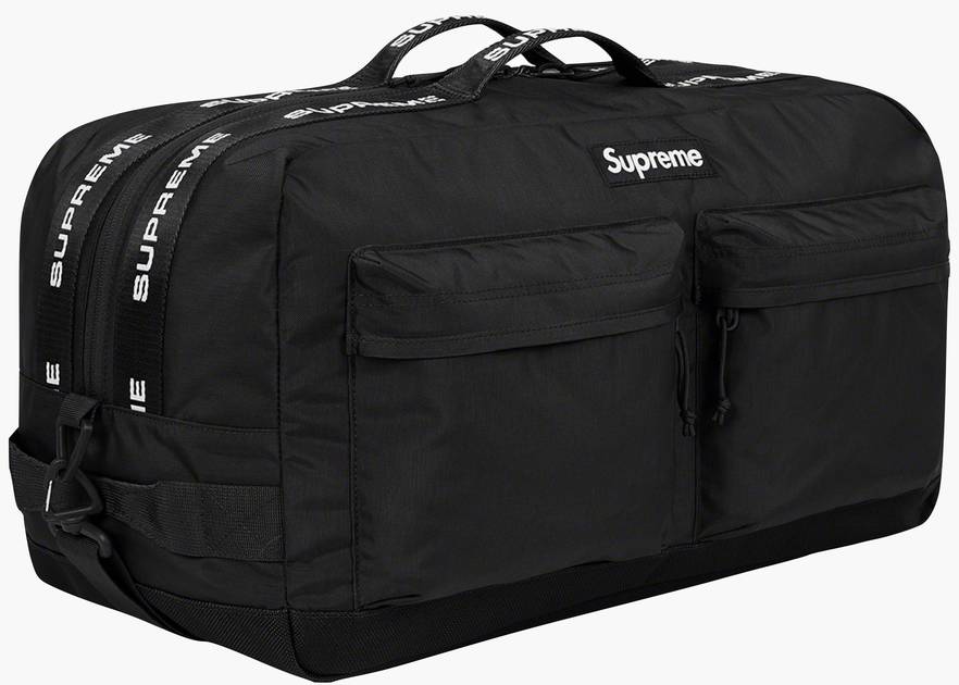 Supreme Duffle Bag (FW22) Black | Hype Clothinga