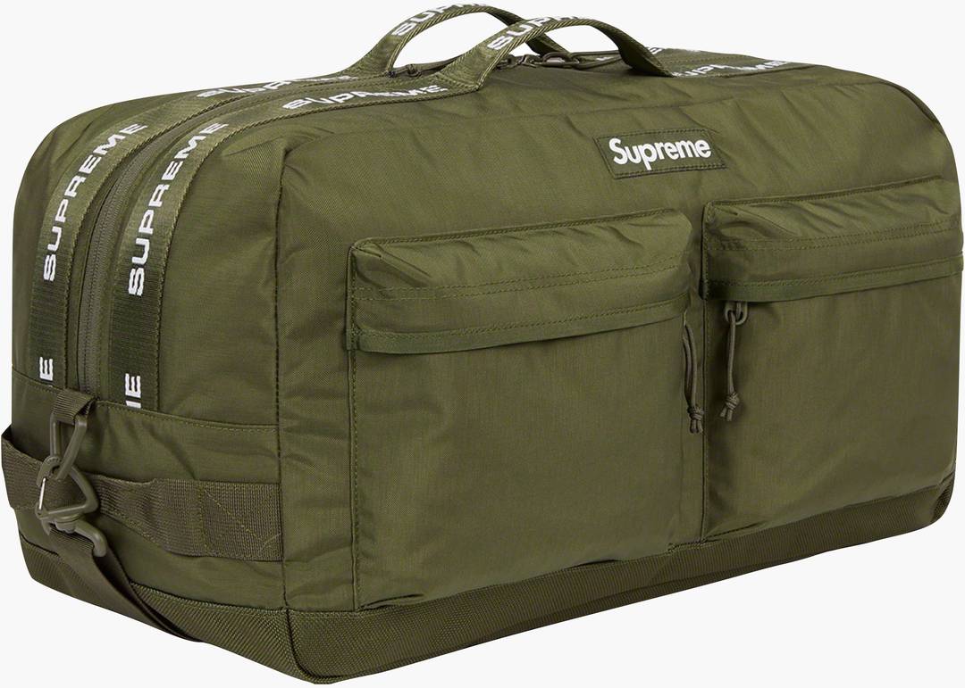 Supreme Field Duffle Bag 'Olive Gonz