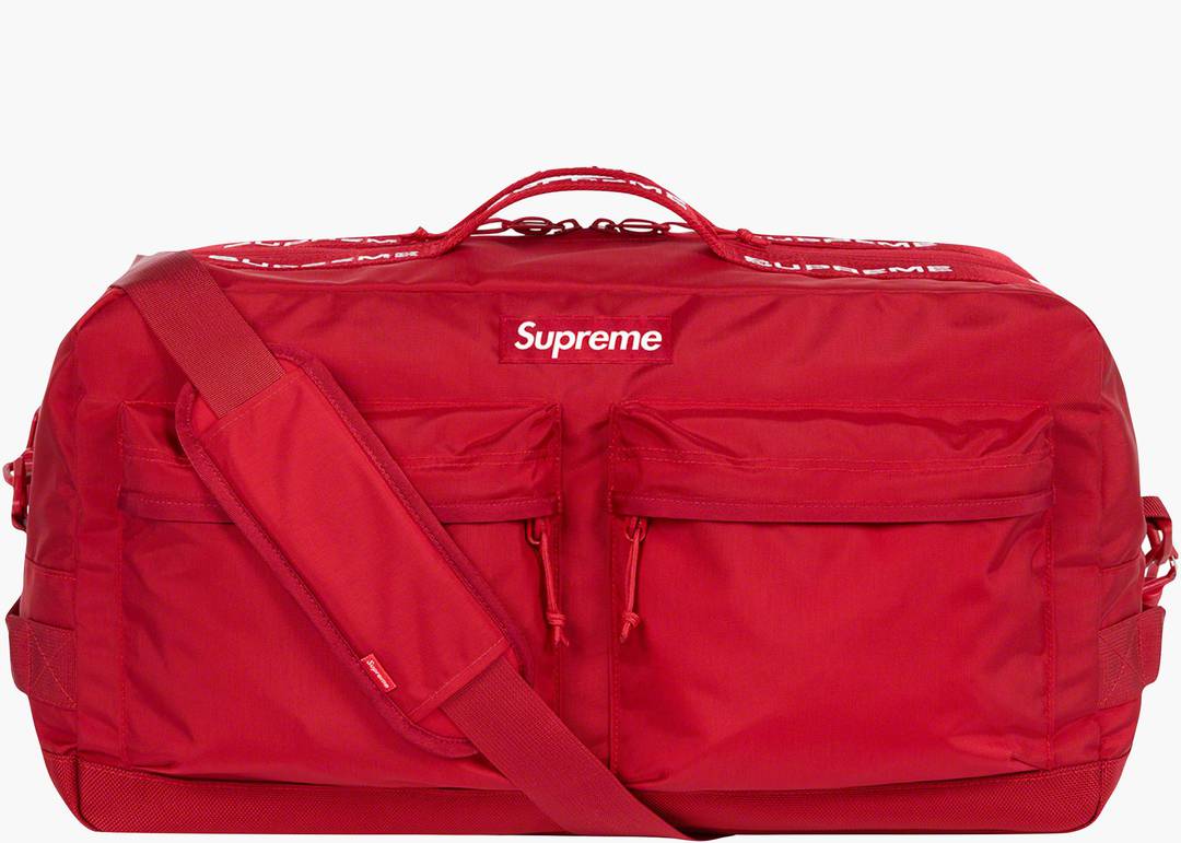 Supreme Duffle Bag (FW22) Red