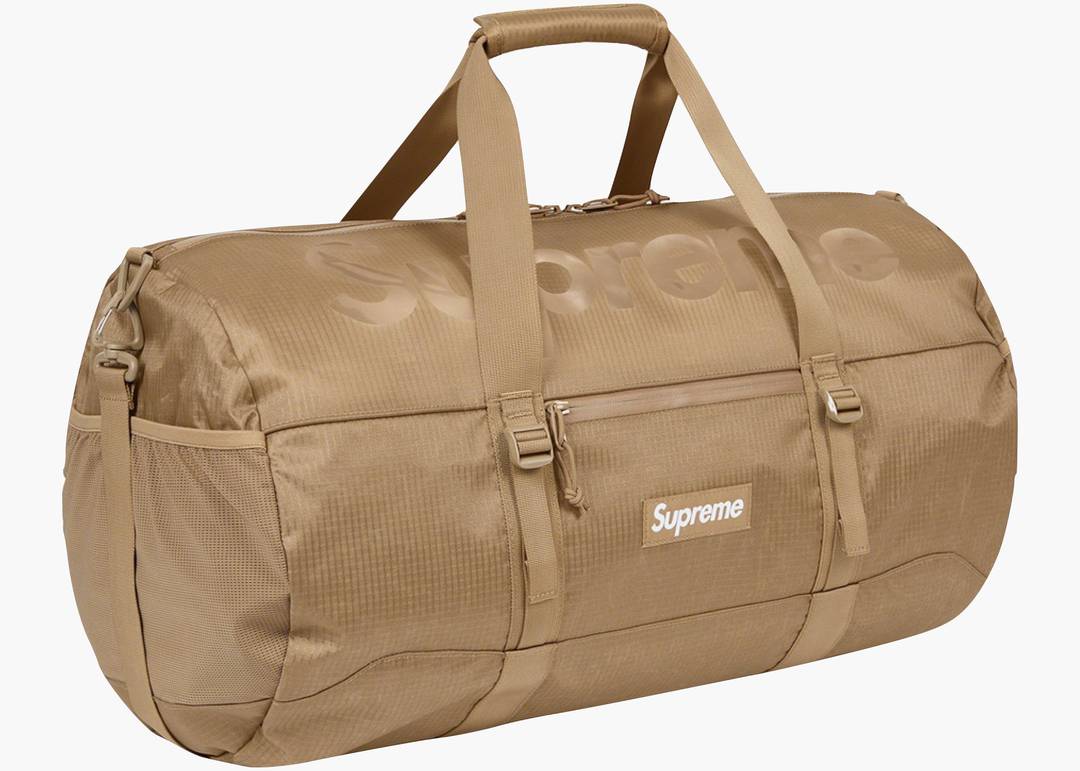 Supreme Duffle Bag Tan