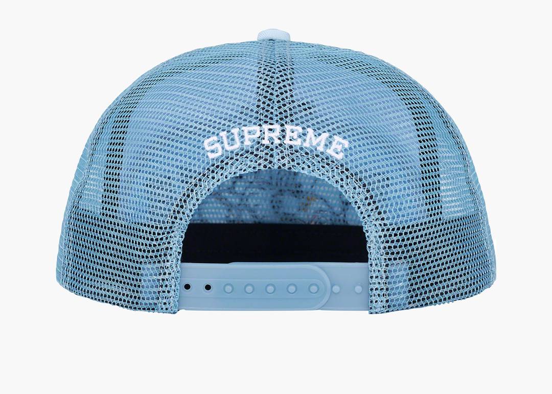 Supreme Elephant Mesh Back 5-Panel Blue | Hype Clothinga