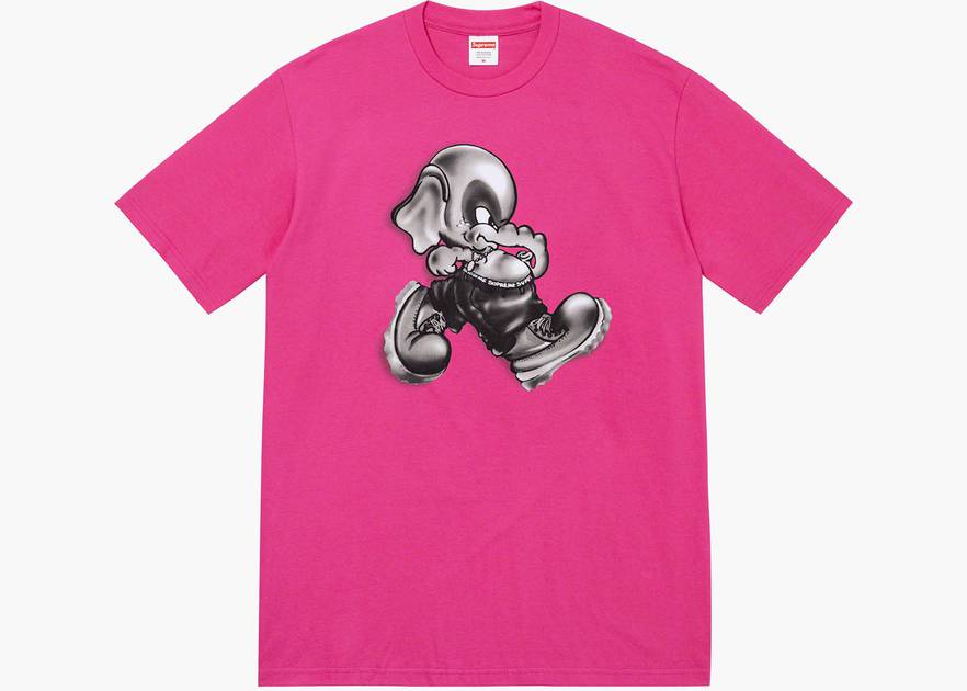 Supreme Elephant Tee (FW22) Magenta | Hype Clothinga