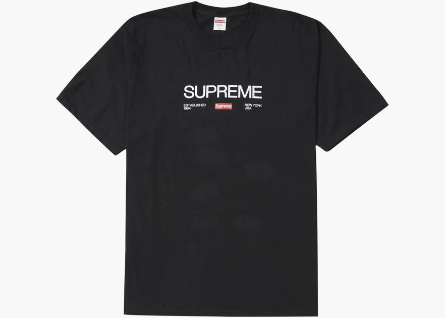 Supreme Est. 1994 Tee Black | Hype Clothinga