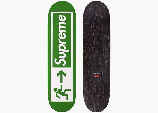 Supreme Exit Skateboard Deck Green