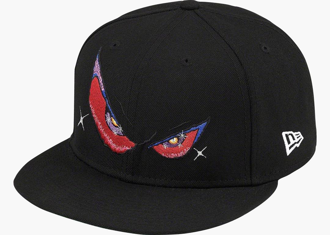 Supreme Eyes New Era Hat Black | Hype Clothinga