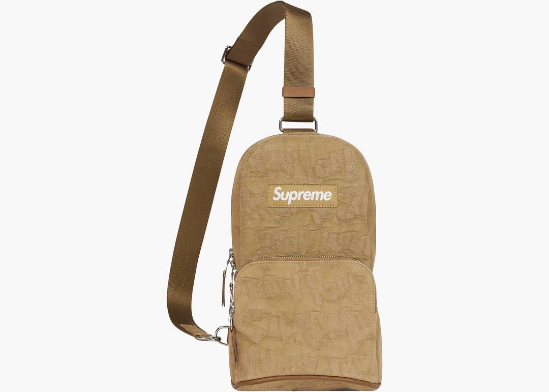 Canvas Adjustable Supreme Vajo 4 Sling Bag, Size: 9X8