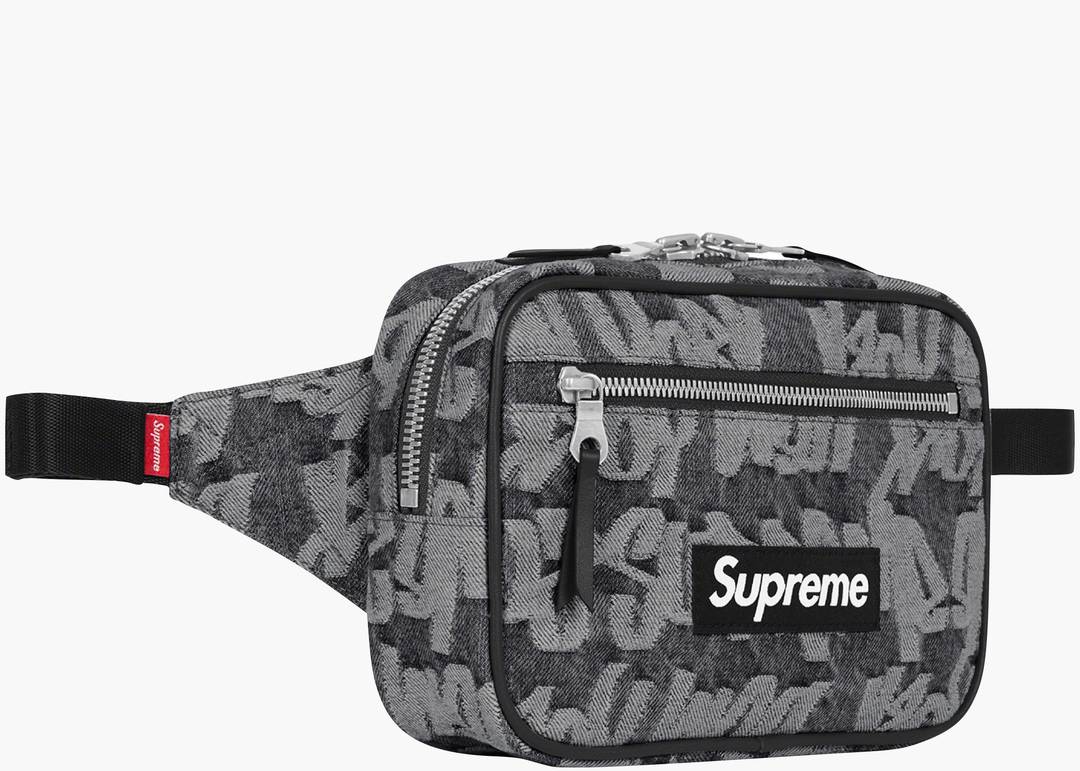 Supreme Fat Tip Jacquard Denim Waist Bag