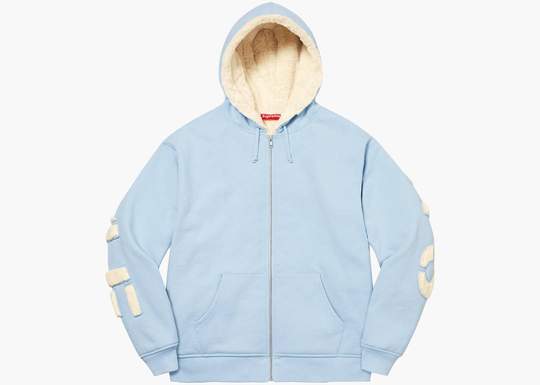 トップスXL Supreme Faux Fur Lined Zip Up Hooded - パーカー