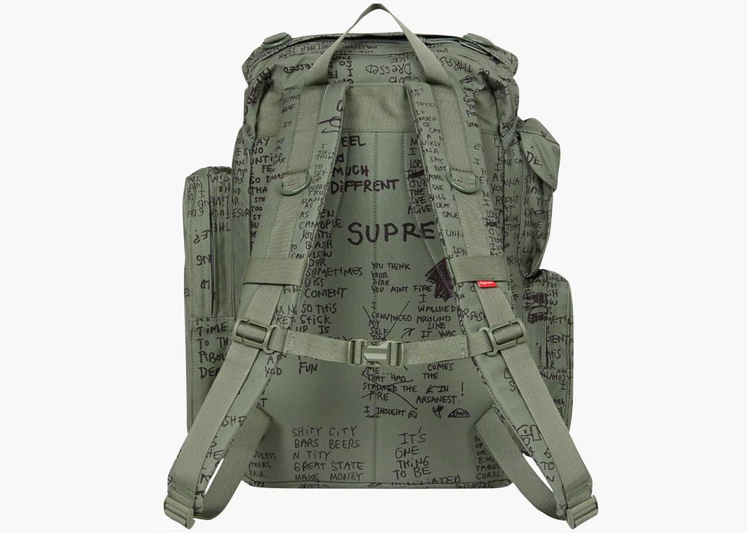 Supreme Field Backpack Olive Gonz | Hype Clothinga