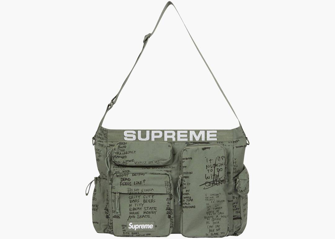 Supreme Field Messenger Bag Olive Gonz | Hype Clothinga