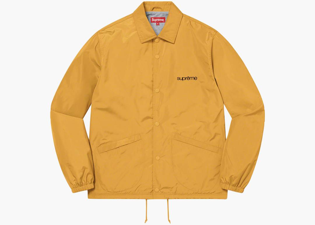 Supreme Five Boroughs Coaches Jacket Mustard | Hype Clothinga Supreme Five Boroughs Coaches Jacket Mustard | Hype Clothinga