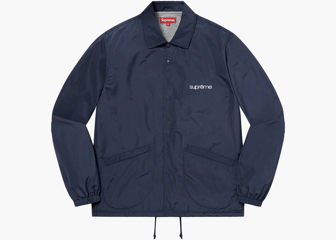 Supreme Five Boroughs Coaches Jacket Navy | Hype Clothinga