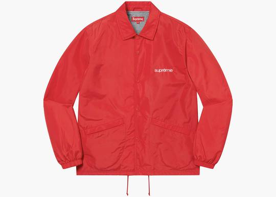 Supreme Five Boroughs Coaches Jacket Red | Hype Clothinga