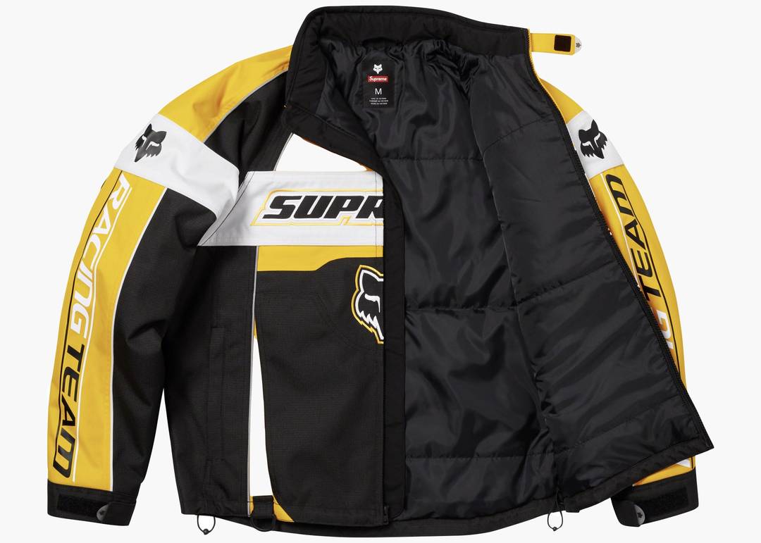 Supreme Fox Racing Jacket Yellow | Hype Clothinga Supreme Fox Racing Jacket Yellow | Hype Clothinga
