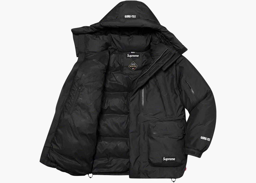 Supreme GORE-TEX 700-Fill Down Parka (FW22) Black | Hype