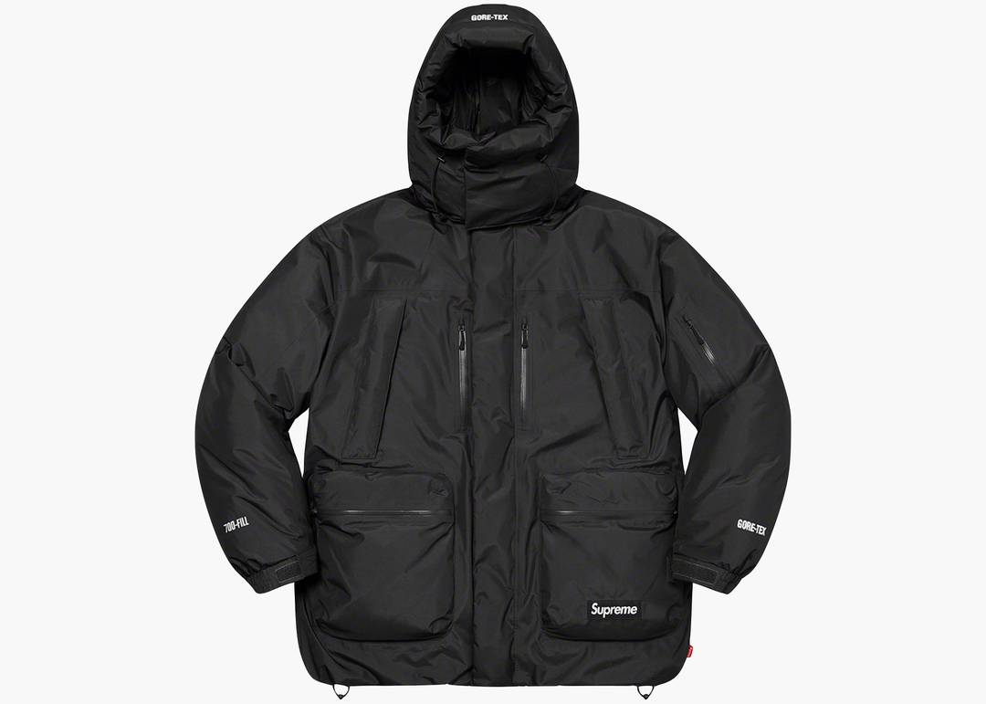 Supreme GORE-TEX 700-Fill Down Parka (FW22) Black | Hype ...