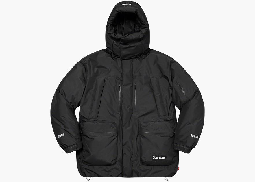 Supreme GORE-TEX 700-Fill Down Parka (FW22) Black | Hype Clothinga