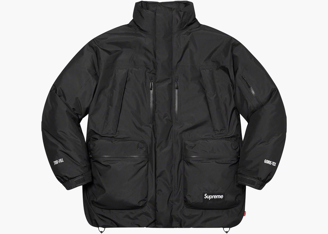 Supreme GORE-TEX 700-Fill Down Parka (FW22) Black | Hype Clothinga