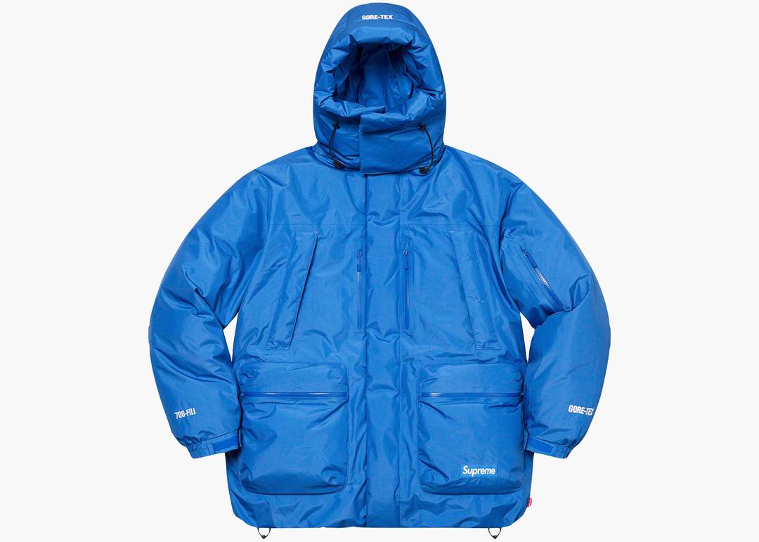 Supreme GORE-TEX 700-Fill Down Parka (FW22) Blue | Hype