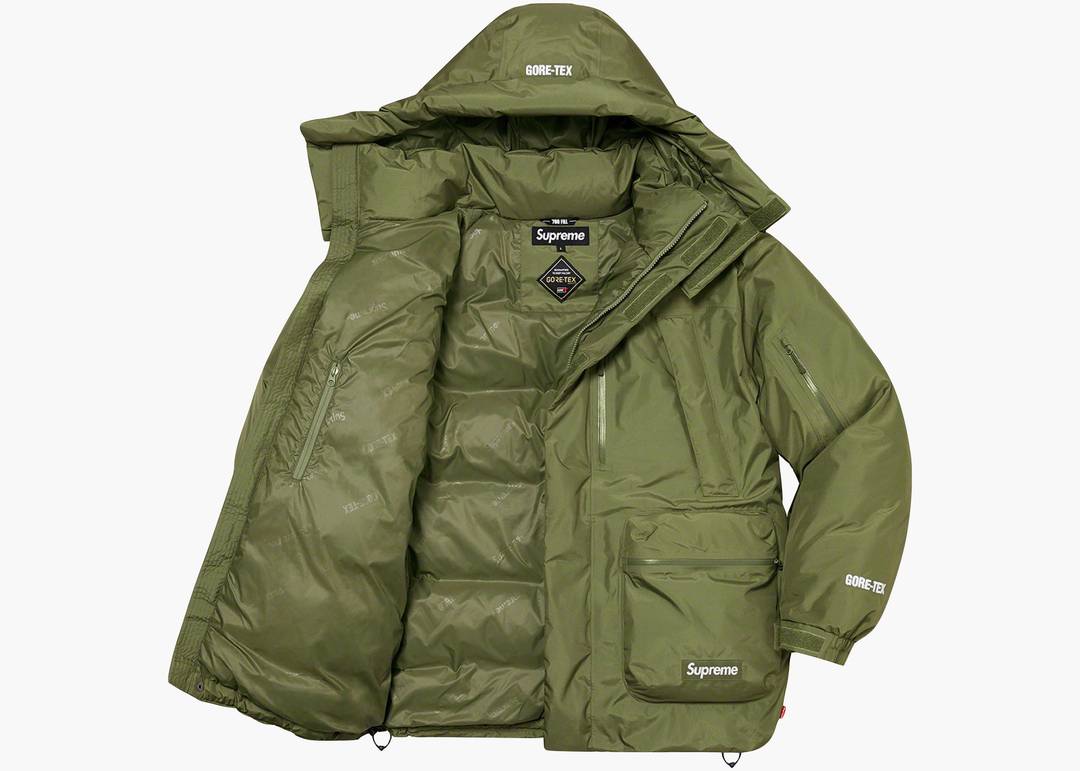 Supreme GORE-TEX 700-Fill Down Parka (FW22) Olive