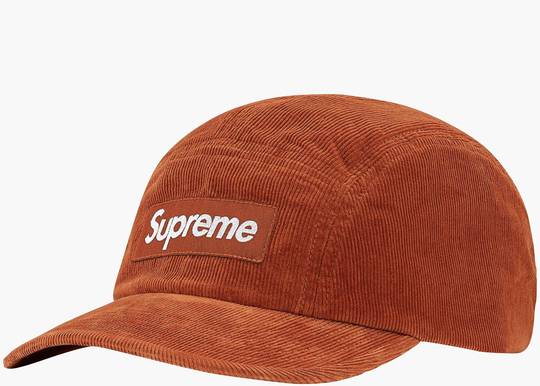 Supreme GORE-TEX Corduroy Camp Cap Rust | Hype Clothinga