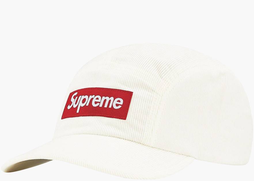 Supreme Corduroy Camp Cap Red