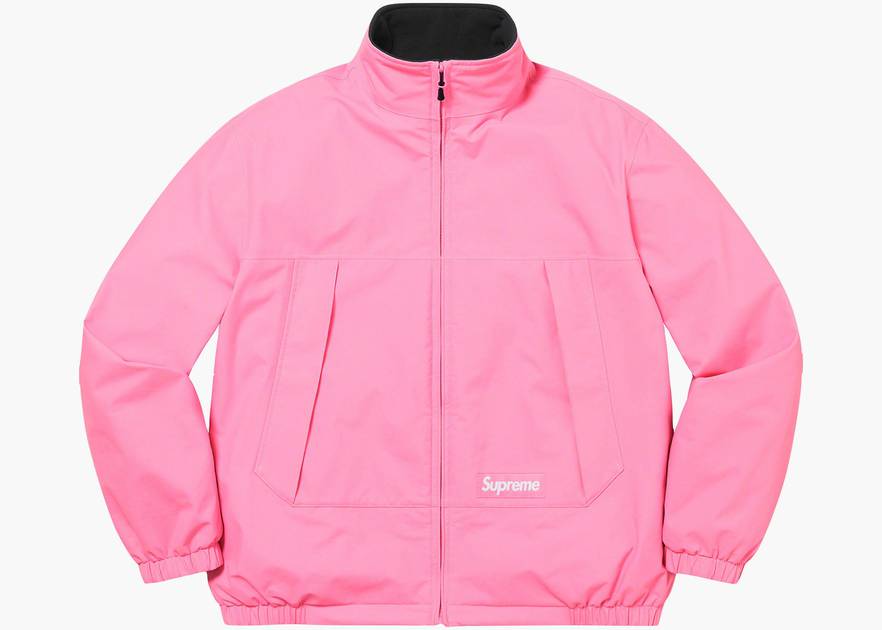 Supreme GORE-TEX Reversible Polartec Lined Jacket Pink | Hype Clothinga