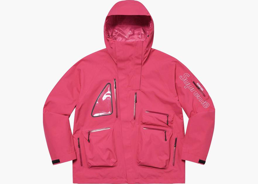 Supreme GORE-TEX Tech Shell Jacket Pink | Hype Clothinga