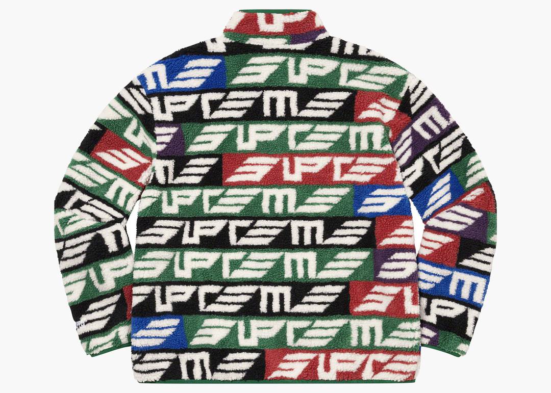 Supreme Geo Reversible WINDSTOPPER Fleece Jacket Multicolor | Hype