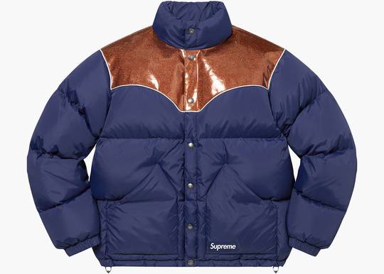 Supreme Madras Reversible Windstopper Puffer Jacket