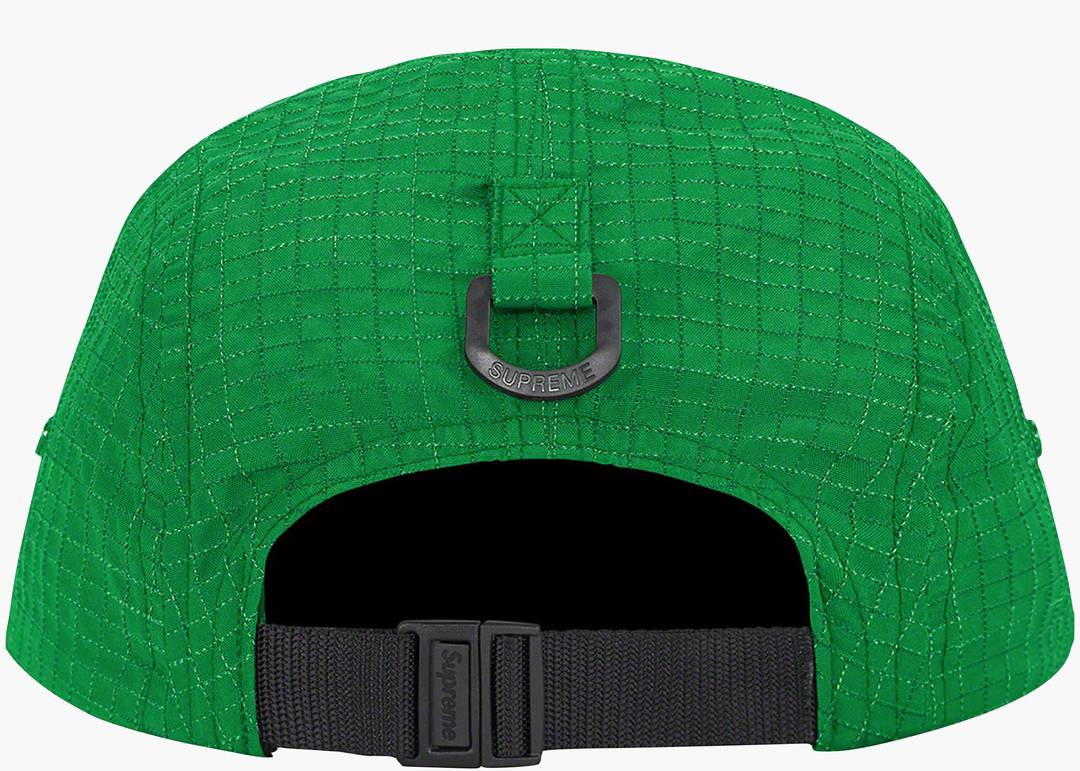 Supreme Glow Ripstop Camp Cap (FW22) Green