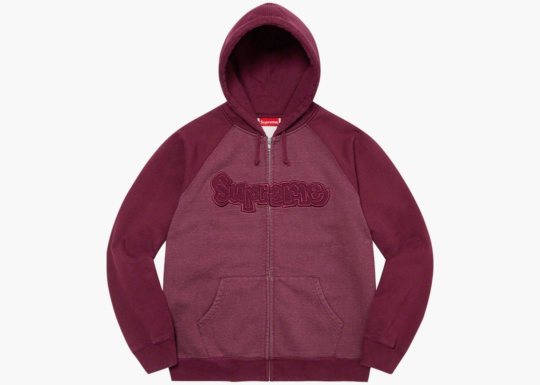 Supreme Supreme Supreme Gonz Applique Zip Up Hooded Sweatshirt