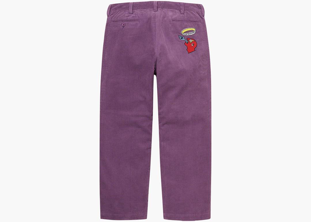 Supreme Gonz Corduroy Chino Pant Purple | Hype Clothinga