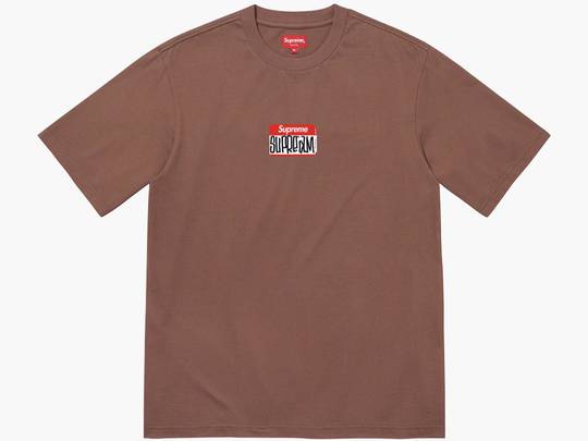 L ブラウン Supreme Gonz Nametag S/S Top Tee