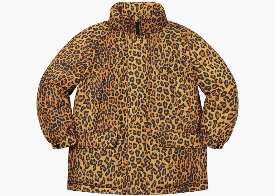 Supreme Gore Tex 700 Fill Down Parka Leopard | Hype Clothinga