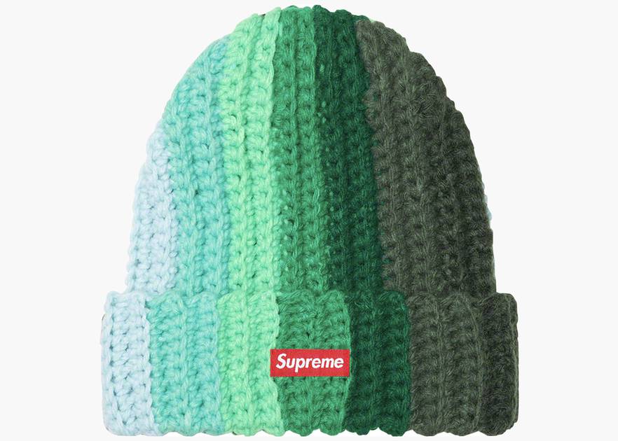 Supreme Gradient Crochet Beanie Green | Hype Clothinga Supreme Gradient Crochet Beanie Green | Hype Clothinga
