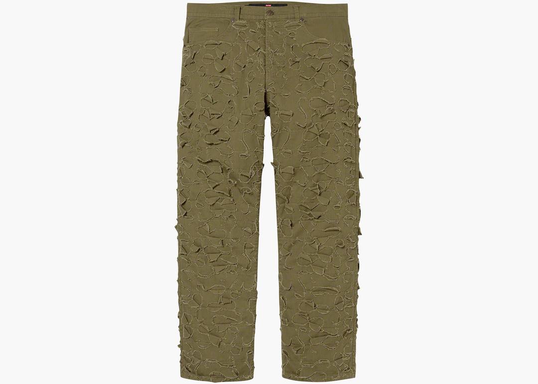 Supreme Griffin 5-Pocket Jean Light Olive | Hype Clothinga