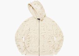 Supreme Griffin Zip Up Hooded Sweatshirt Natural | Hype Clothinga