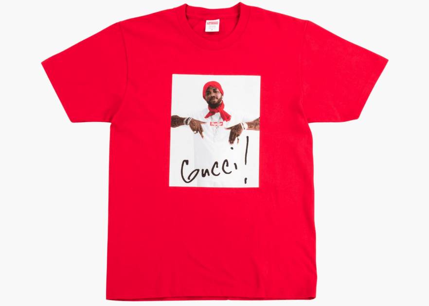 Supreme Gucci Mane Red T-shirt