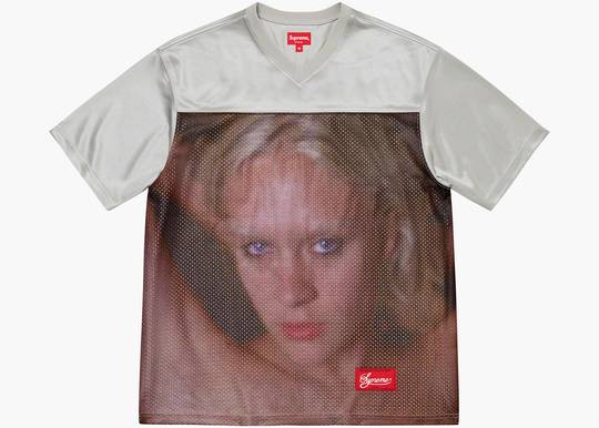 Supreme Gummo Football Top Silver | Hype Clothinga