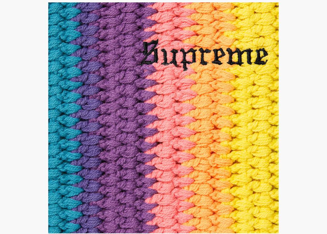 Supreme Hand Crocheted Sweater Multicolor | Hype Clothinga