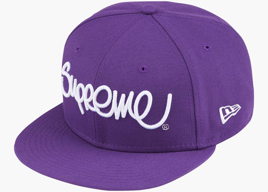 Supreme Handstyle New Era Purple | Hype Clothinga