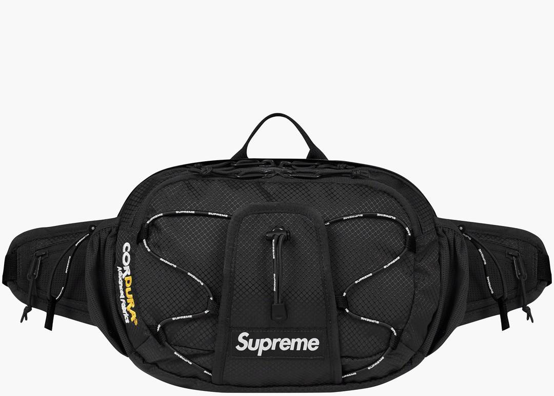 Supreme String Waist Bag Black for Women