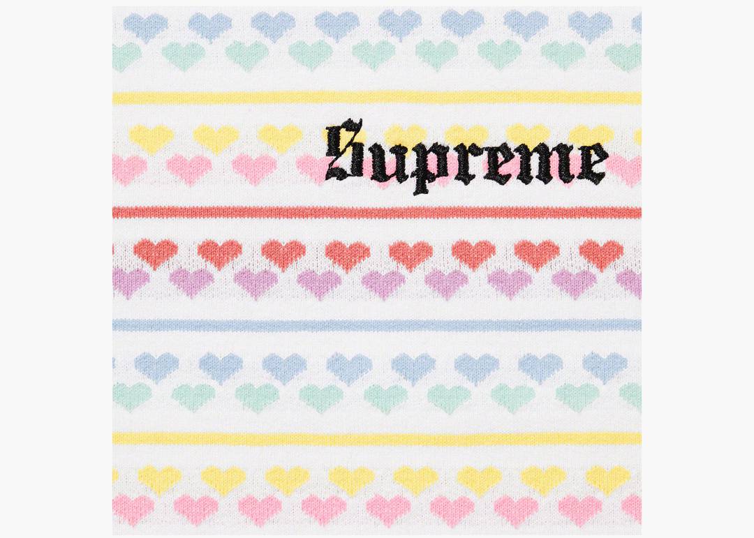 supreme Hearts Jacquard s/s Top 22ss tee - メンズ