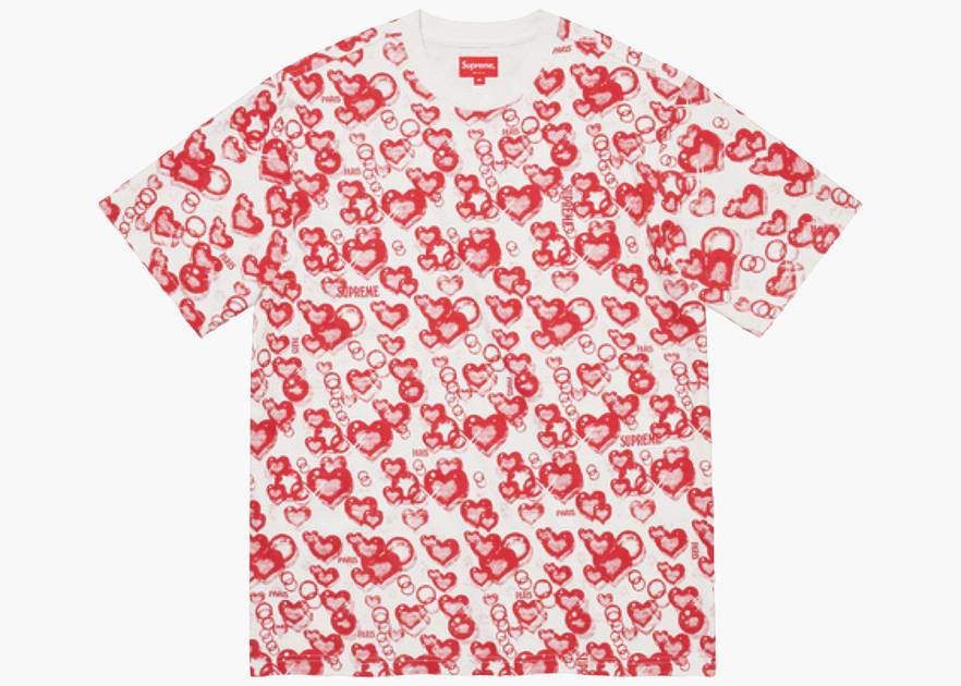 supreme Hearts S/S Top-