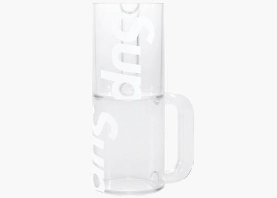 Supreme Heller Mugs (set Of 2) Clear