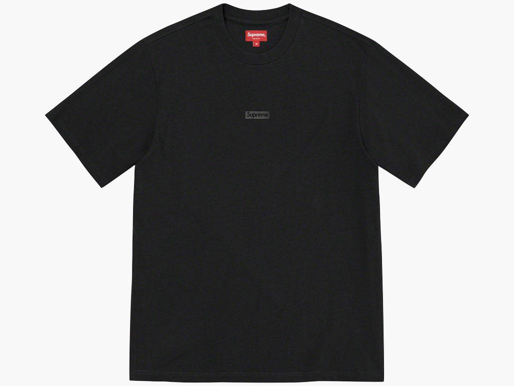 Supreme High Density Small Box S/S Top Black | Hype Clothinga