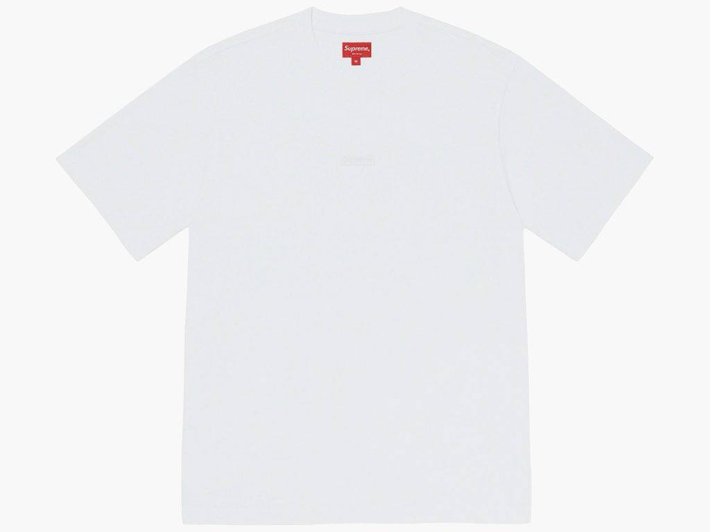 Supreme High Density Small Box S/S Top White | Hype Clothinga